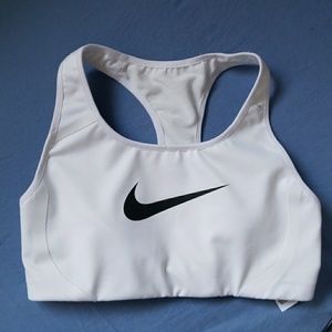 White Nike Sports Bra